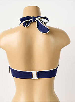 Sutien de costum de baie elasticitate sutien balconet cu decolteu înalt albastru AUBADE femeie