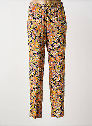 Pantalon drept portocaliu GUY DUBOUIS femeie