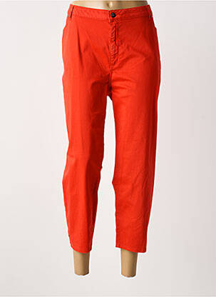 Pantalon 7/8 elasticitate mărime normală roșu MERI & ESCA femeie