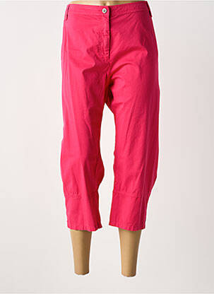 Pantalon trei sferturi roz IMPULSION femeie