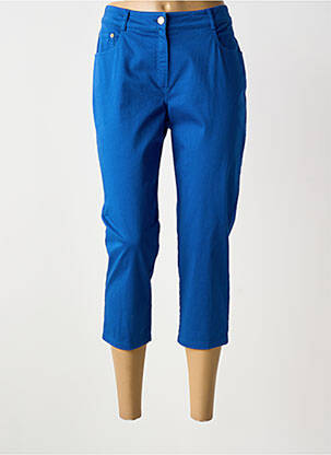 Pantalon trei sferturi albastru GUY DUBOUIS femeie