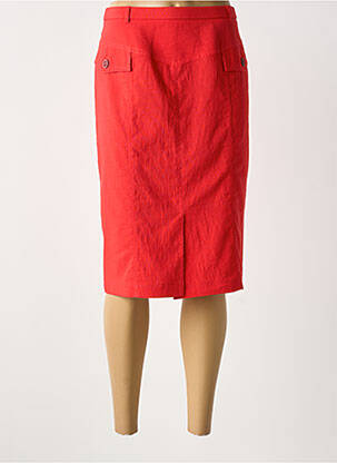 Fustă midi roșu PAUPORTÉ femeie