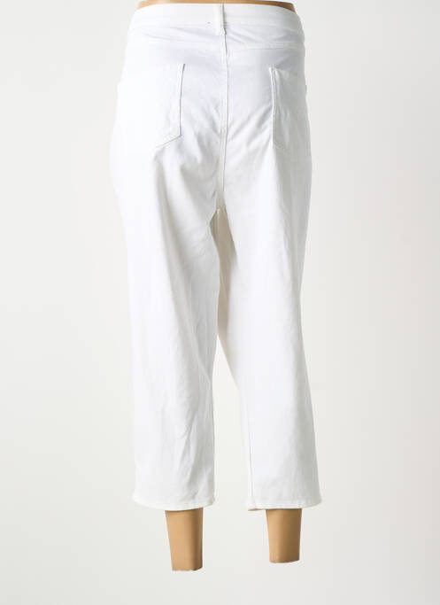 Pantalon trei sferturi alb GUY DUBOUIS femeie