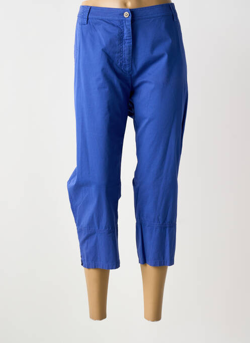 Pantalon trei sferturi albastru FRANCE RIVOIRE femeie