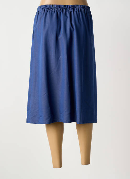 Fustă midi albastru GUY DUBOUIS femeie