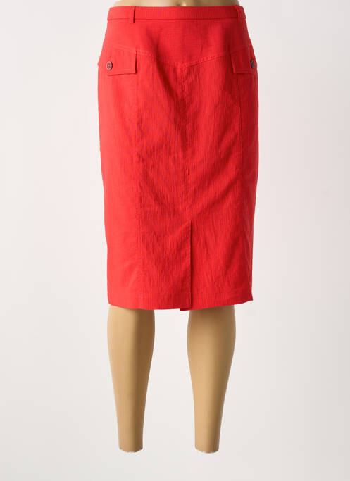 Fustă midi roșu PAUPORTÉ femeie
