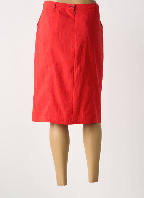 Fustă midi roșu PAUPORTÉ femeie