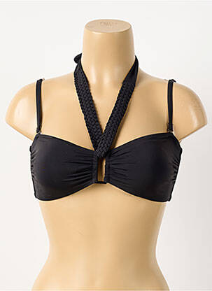 Sutien de costum de baie elasticitate top bentiță negru AUBADE femeie