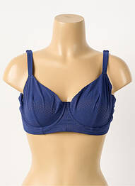 Sutien de costum de baie elasticitate sutien balconet cu decolteu înalt albastru SIMONE PERELE femme