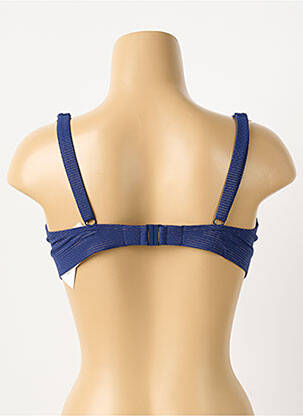 Sutien de costum de baie elasticitate sutien balconet cu decolteu înalt albastru SIMONE PERELE femeie