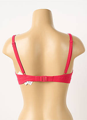 Sutien de costum de baie elasticitate sutien balconet cu decolteu înalt roz SIMONE PERELE femeie