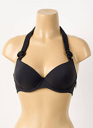 Sutien de costum de baie top triunghiuri top triunghiuri negru AUBADE femeie