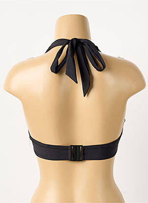 Sutien de costum de baie top triunghiuri top triunghiuri negru AUBADE femeie