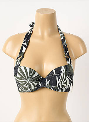 Sutien de costum de baie elasticitate top sutien push-up verde AUBADE femeie