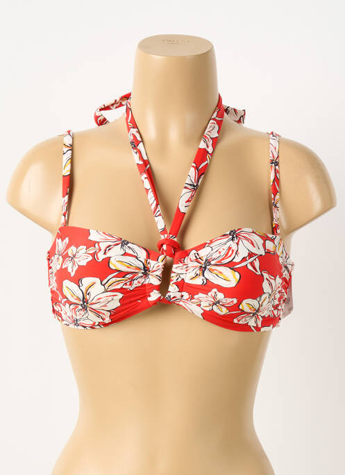 Sutien de costum de baie roșu AUBADE femeie