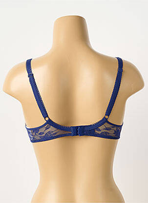 Sutien efect material satinat top sutien modelat albastru PASSIONATA femeie