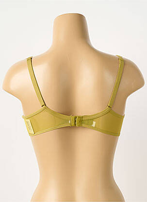 Sutien efect material satinat top sutien modelat verde PASSIONATA femeie