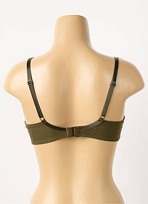 Sutien efect material satinat top sutien modelat verde PASSIONATA femeie