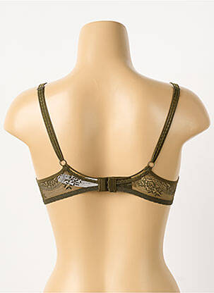 Sutien efect material satinat top sutien modelat verde PASSIONATA femeie