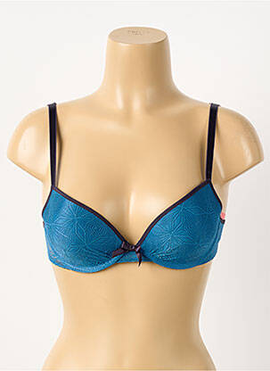 Sutien efect material satinat top sutien push-up verde PASSIONATA femeie