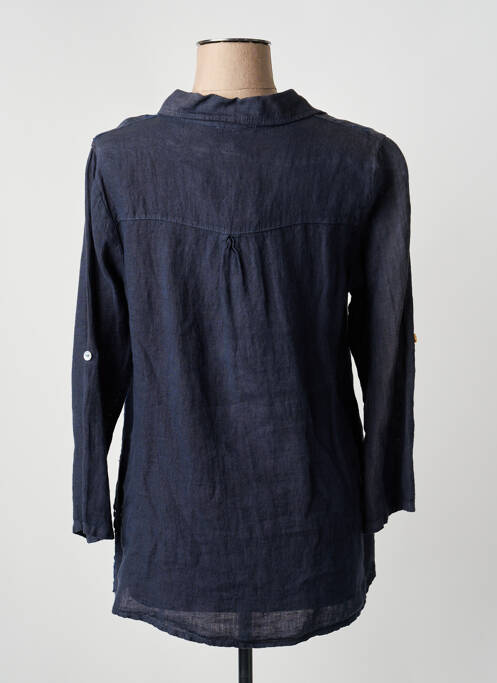 Cămașă albastru COULEURS DU TEMPS femeie