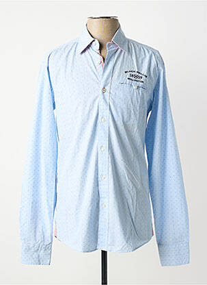 Cămașă cu mâneci lungi albastru BLACK WELLIS bărbat