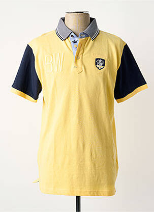 Polo galben BLACK WELLIS bărbat