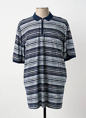 Polo albastru LOUIS VICTOR bărbat