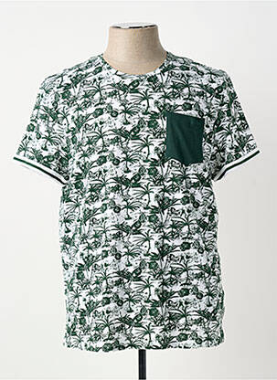 Tricou elasticitate mâneci scurte verde LEE COOPER bărbat