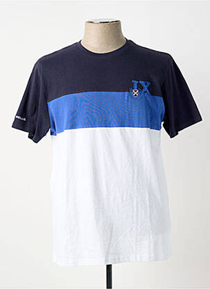 Tricou albastru BLACK WELLIS bărbat