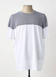 Tricou elasticitate mâneci scurte alb COFOX homme