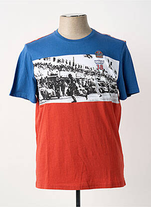 Tricou albastru DELAHAYE bărbat