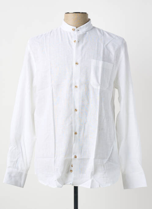 Cămașă cu mâneci lungi alb SEA BARRIER bărbat