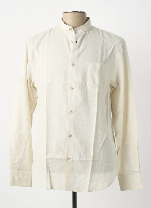 Cămașă cu mâneci lungi bej SEA BARRIER bărbat