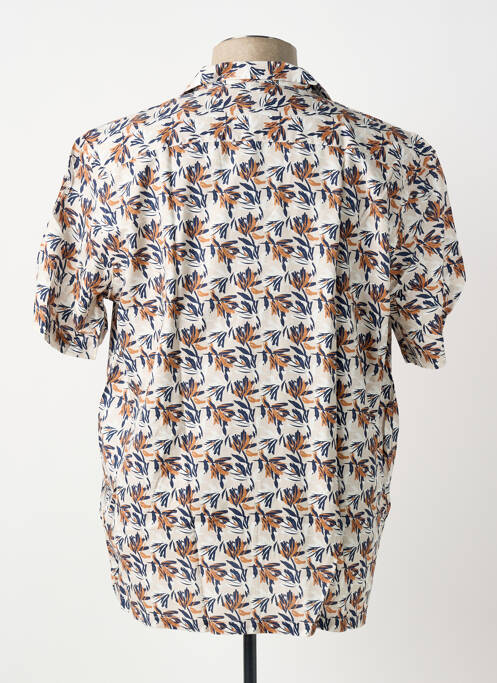 Cămașă cu mâneci scurte bej DELAHAYE bărbat