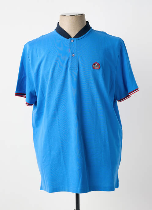 Polo albastru DELAHAYE bărbat