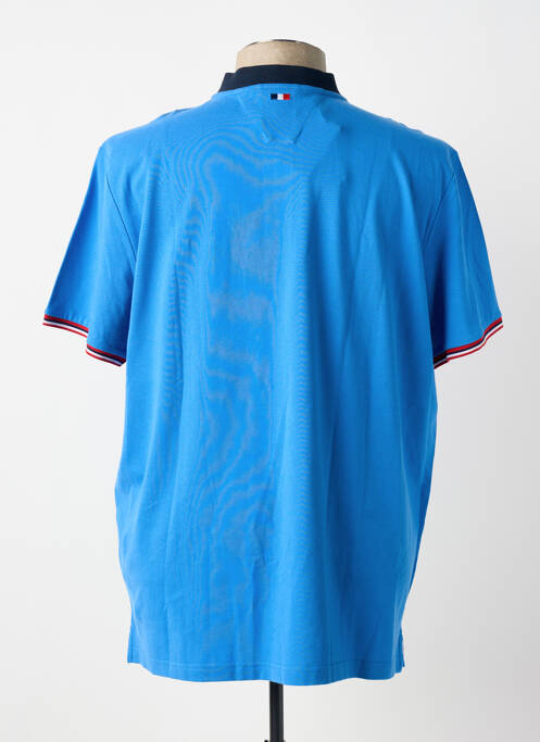 Polo albastru DELAHAYE bărbat