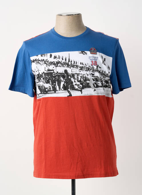 Tricou albastru DELAHAYE bărbat