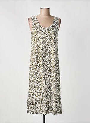 Rochie midi alb AGATHE & LOUISE femeie