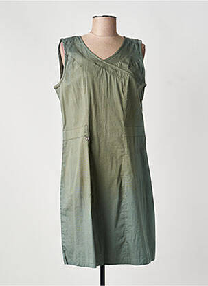 Rochie midi fără mâneci fără mâneci verde AGATHE & LOUISE femeie