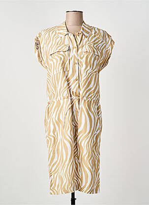 Rochie midi bej MADO ET LES AUTRES femeie