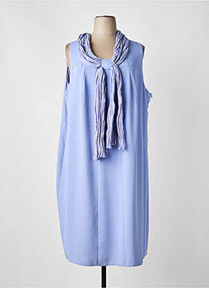 Rochie midi fără mâneci fără mâneci violet GREGORY PAT femeie