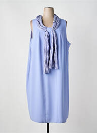 Rochie midi fără mâneci fără mâneci violet GREGORY PAT femme