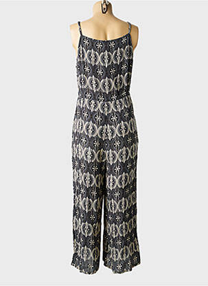 Salopetă-pantalon țesătură crep bretele subțiri gri L'ATELIER D'ANNA femeie