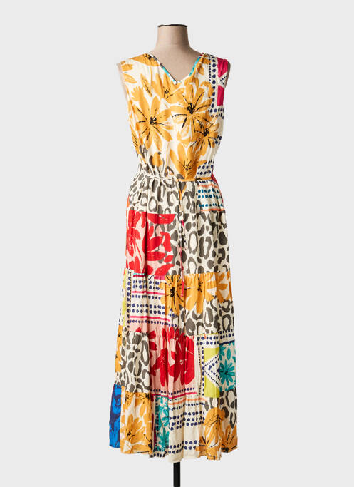 Rochie lungă portocaliu GUY DUBOUIS femeie