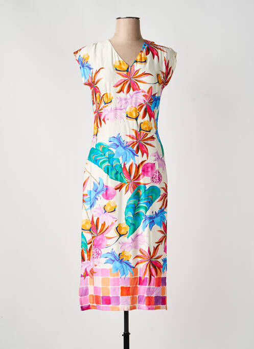 Rochie midi bej GREGORY PAT femeie