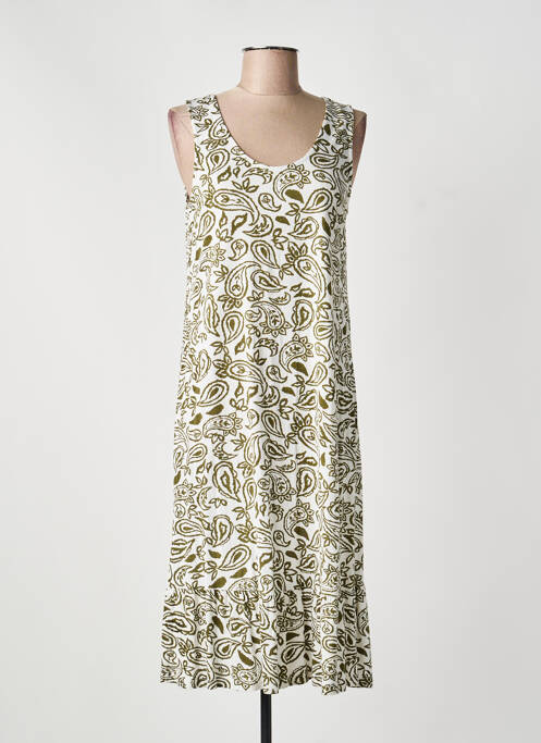 Rochie midi alb AGATHE & LOUISE femeie