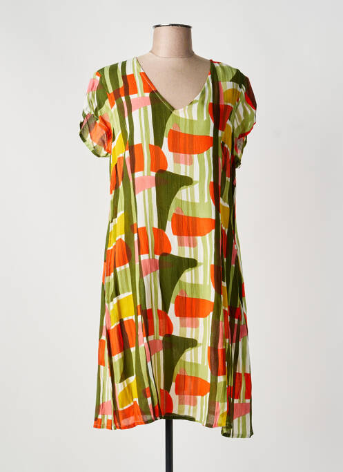 Rochie midi verde L'ATELIER D'ANNA femeie