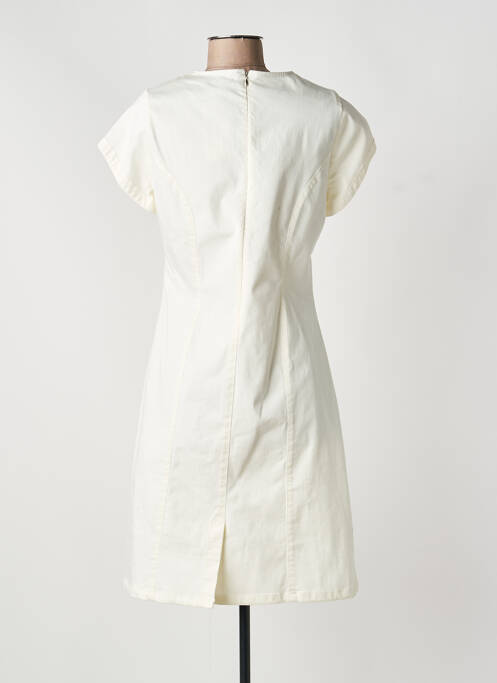 Rochie midi bej GUY DUBOUIS femeie