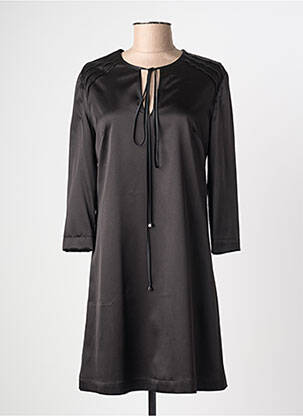Rochie scurtă mâneci 3/4 mâneci 3/4 negru DE SANTIS BY MARTIN ALVAREZ femeie